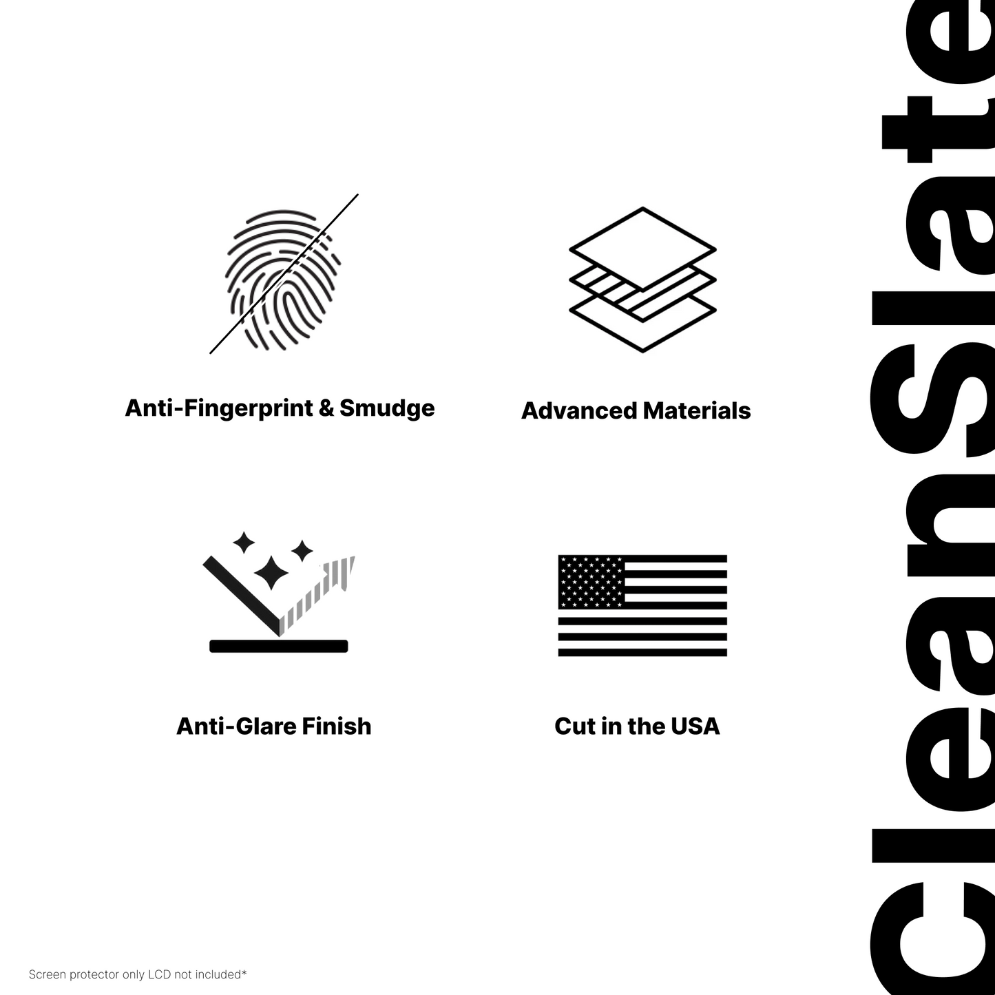 CleanSlate - 5" (Interior) Screen Protector